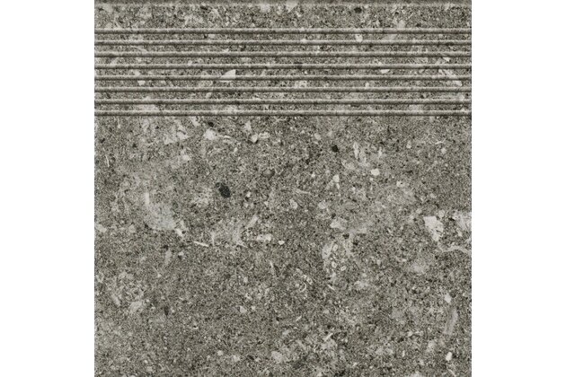 Schodovka Paradyz Rockstar grafit mat 30x30