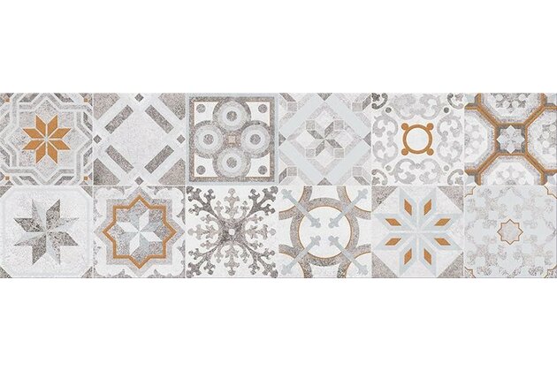 Dekor Cersanit Concrete Style patchwork mat 20x60 WD475-009