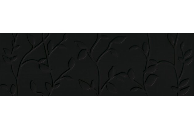 Obklad Cersanit Winter Vine black struktura lesk rektifikovaný 29x89 NT037-008-1
