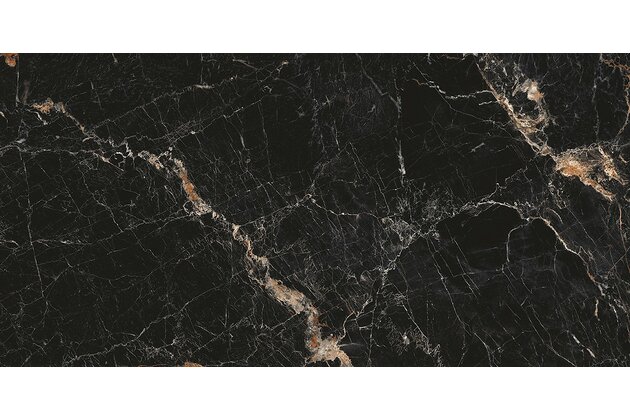 Dlažba Cersanit Arakami black lesk rektifikovaná 60x120 NT1540-001-1