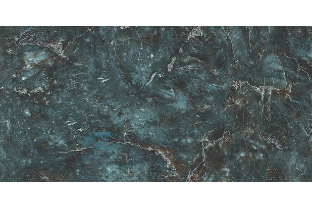 Dlažba Cersanit Verduri blue lesk rektifikovaná 60x120 NT1535-001-1