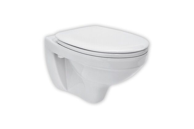 WC mísa Cersanit Delfi závěsná bílá bez sedátka, K11-0021