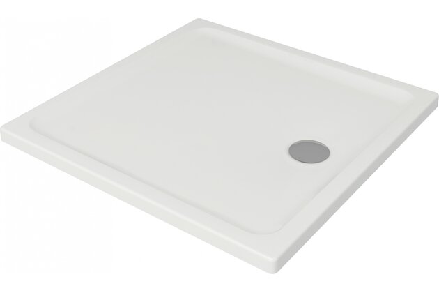 Sprchová vanička Cersanit Tako 90x90x4 bílá čtvercová, S204-010