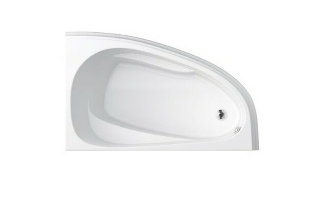 Vana Cersanit Joanna New 160x95 asymetrická akrylátová, S301-169