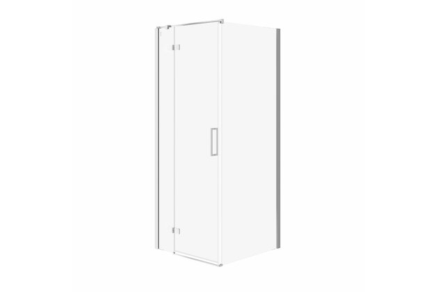 Sprchový kout Cersanit Jota čtvercový 80x80x195 chrom levý, S160-005