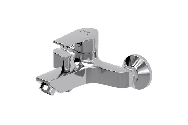 Baterie Cersanit Vero vanová sprchová nástěnná, bez příslušenství, chrom, S951-004