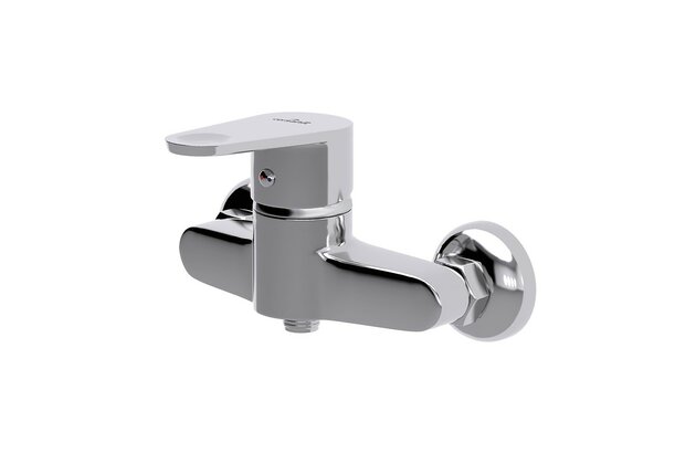 Baterie Cersanit Cari sprchová nástěnná, bez příslušenství, chrom, S951-026