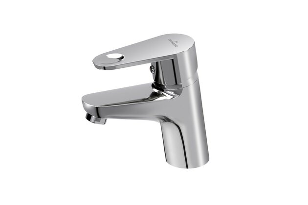 Baterie Cersanit Cari umyvadlová stojánková, s příslušenstvím, s výpustí, chrom, S951-040