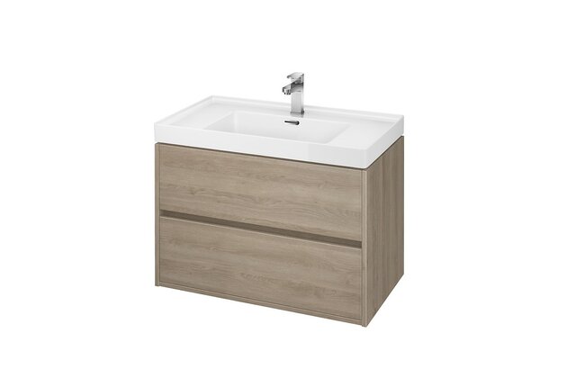 Skříňka Cersanit Crea 80 pod umyvadlo dub, S924-009