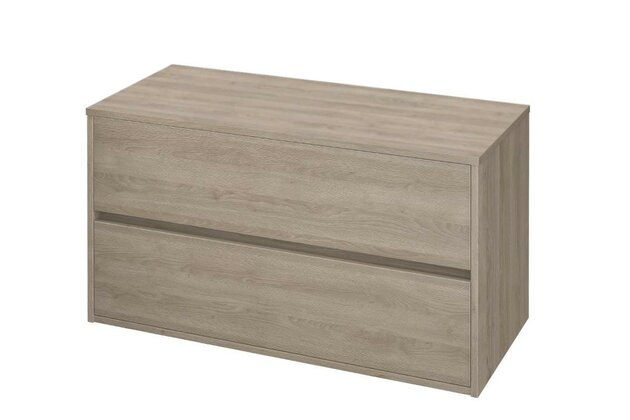 Skříňka Cersanit Crea 80 s deskou dub, S924-010