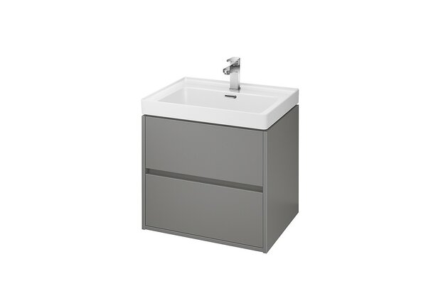 Skříňka Cersanit Crea 60 pod umyvadlo šedá matná, S924-016