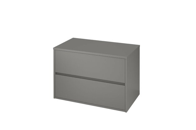 Skříňka Cersanit Crea 80 s deskou šedá matná, S924-018
