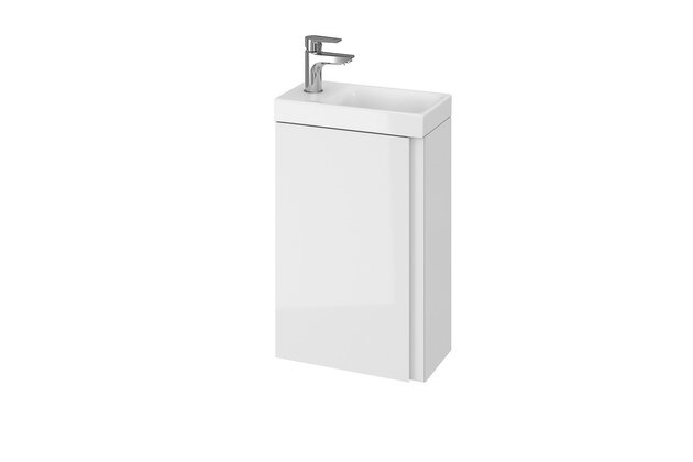 Skříňka Cersanit Moduo 40 s umyvadlem na WC bílá set 971 DSM, S801-218-DSM