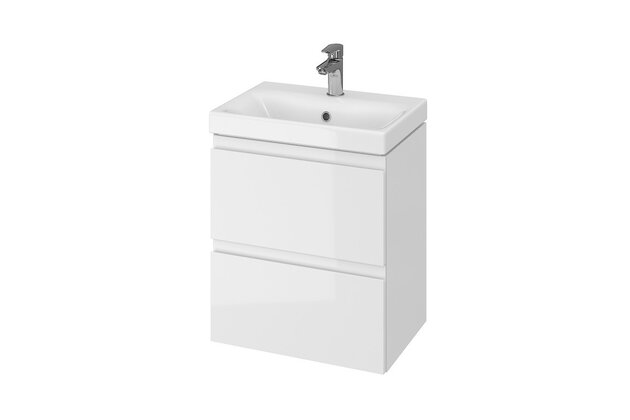 Moduo set skříňka+umyvadlo 983 slim 50 bílá DSM S801-229