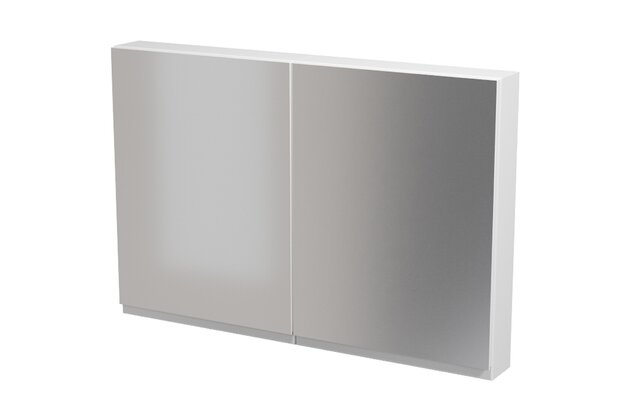Nábytkový set Cersanit Moduo 120, skříňka 60 zrcadlová závěsná bílá 2x