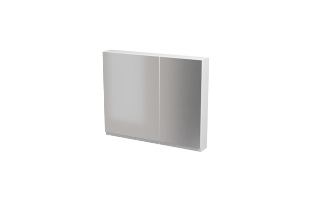 Nábytkový set Cersanit Moduo 100, skříňka 60 zrcadlová závěsná bílá, skříňka 40 zrcadlová závěsná bílá
