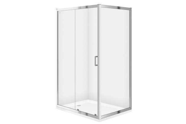 Sprchový kout Cersanit Zip 90x120x190 obdélníkový s posuvnými dveřmi, S154-004