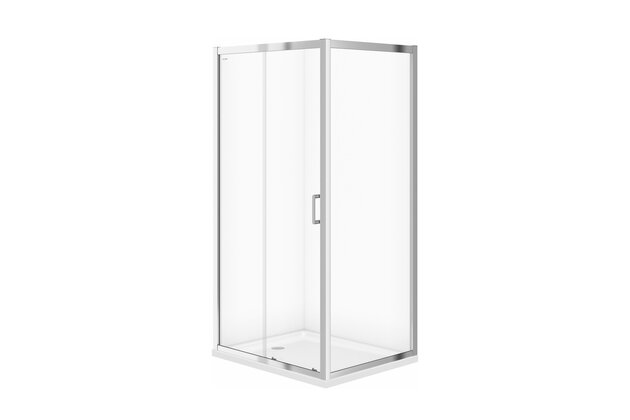 Sprchový kout Cersanit Arteco obdélníkový 80x100x190 s posuvnými dveřmi, S157-011