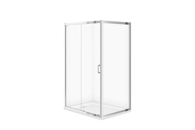 Sprchový kout Cersanit Arteco obdélníkový 90x120x190 s posuvnými dveřmi, S157-012
