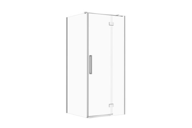 Sprchový kout Cersanit Crea 90x80x200 obdélníkový chrom s panty pravý, set C88, S601-292