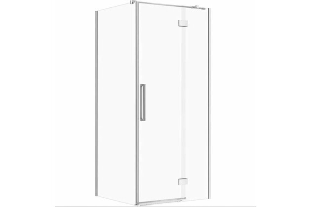 Sprchový kout Cersanit Crea 90x90x200 čtvercový chrom s panty pravý, set B675, S601-136