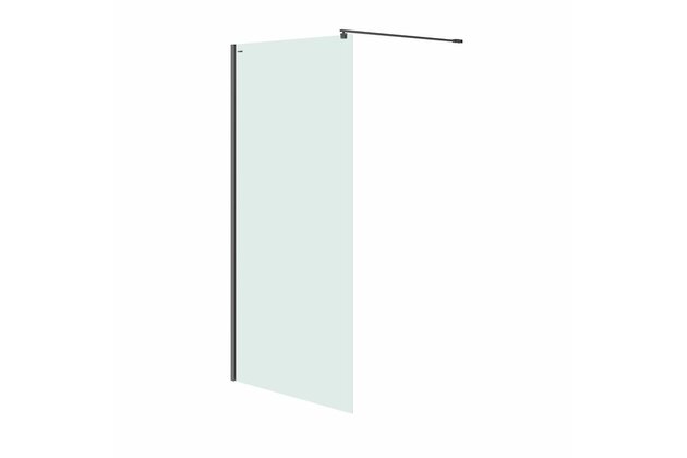 Sprchový kout Cersanit Mille walk-in 100x200 černý, S161-003