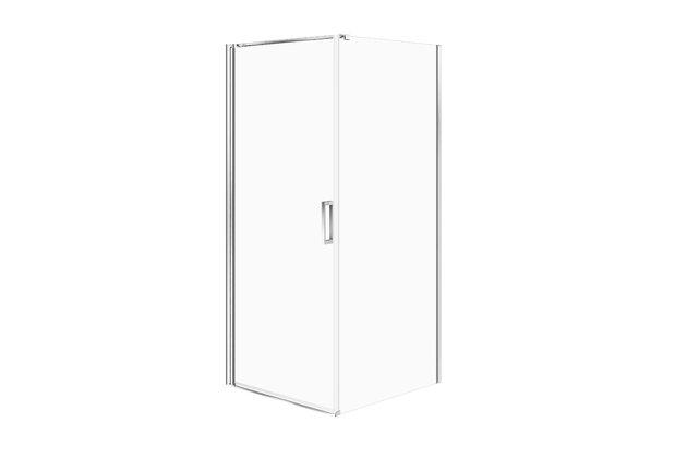 Sprchový kout Cersanit Moduo 80x90x195 obdélníkový chrom s panty levý, set C384, S601-481