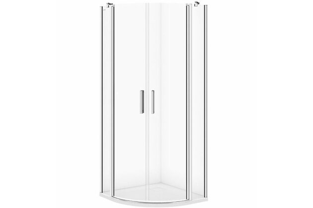Sprchový kout Cersanit Moduo 80x80x195 čtvrtkruhový R55, S162-009