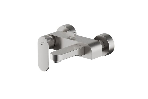 Baterie Cersanit Crea vanová sprchová nástěnná, bez příslušenství, nikl, S951-309