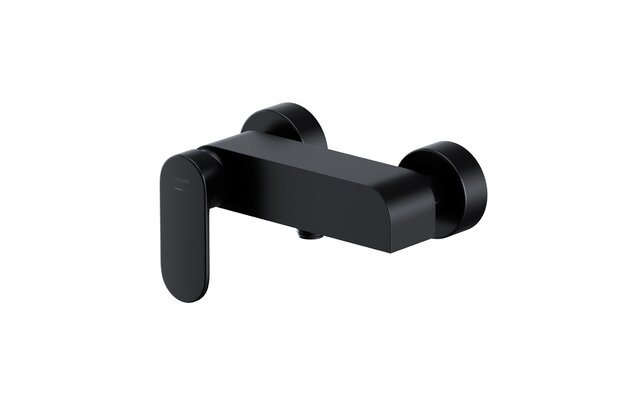 Baterie Cersanit Crea sprchová nástěnná, bez příslušenství, černá, S951-321