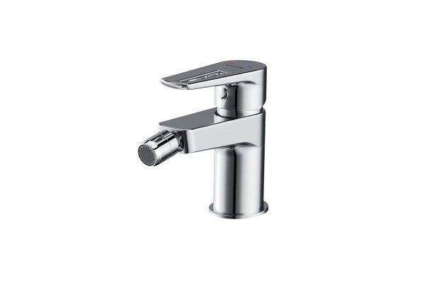 Baterie Cersanit Mille bidetová stojánková, s příslušenstvím, s výpustí, chrom, S951-347