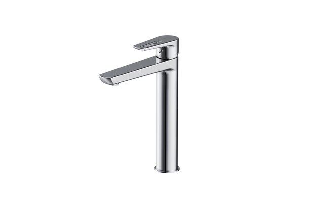 Baterie Cersanit Mille umyvadlová stojánková vysoká, s příslušenstvím, s výpustí click-clack, chrom, S951-354