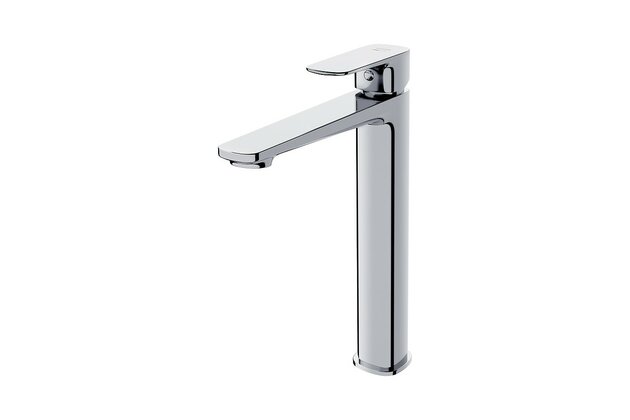 Baterie Cersanit Larga umyvadlová stojánková vysoká, s příslušenstvím, bez výpusti, chrom, S951-392