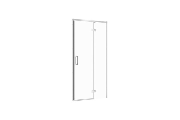 Sprchové dveře Cersanit Larga 100×195 chrom s panty pravé, S932-117