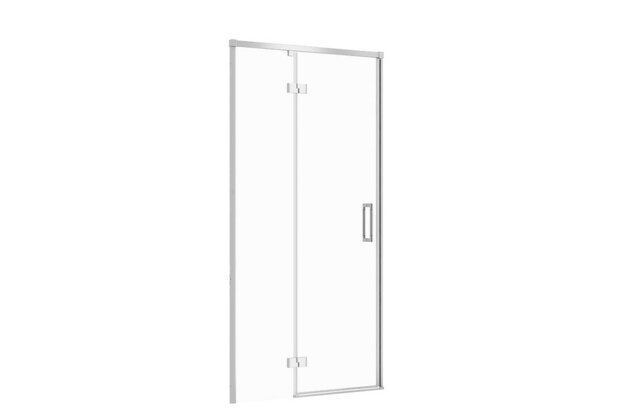 Sprchové dveře Cersanit Larga 100×195 chrom s panty levé, S932-121