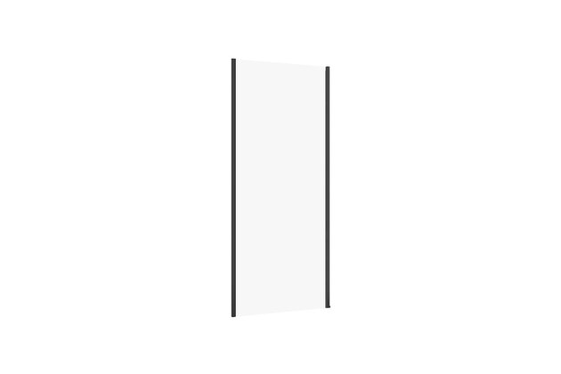 Sprchová stěna Cersanit Larga 90x195 černá, S932-134