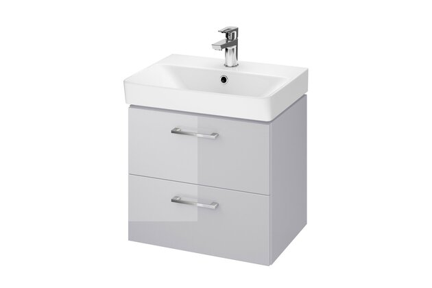 Skříňka Cersanit Lara Mille 50 s umyvadlem šedá set B281 DSM, S801-320-DSM