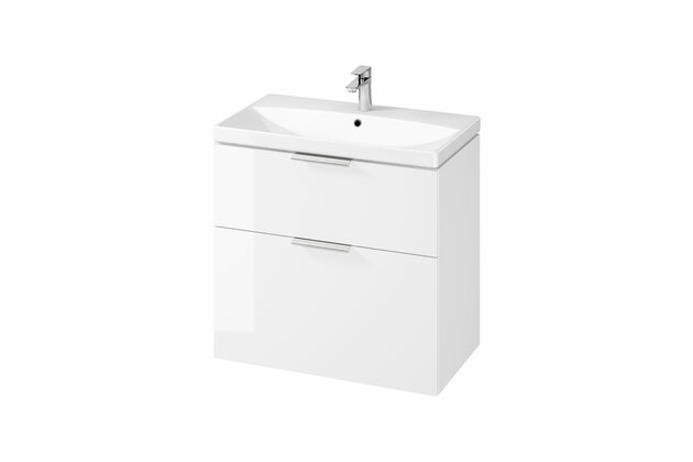 Skříňka Cersanit City pod umyvadlo 80 bílá, S584-018-DSM