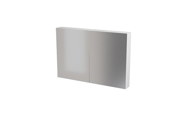 Nábytkový set Cersanit City 120, skříňka 60 zrcadlová bílá 2x