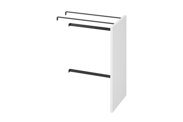 Skříňka Cersanit City 65 bílá pro vestavnou pračku otevřená, S584-028-DSM