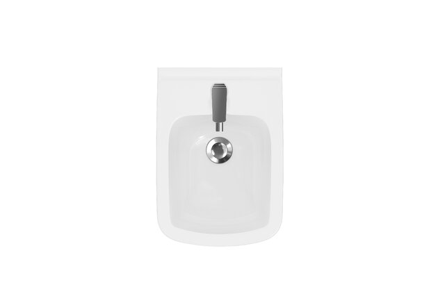 Bidet Cersanit City závěsný bílý hranatý, K35-045