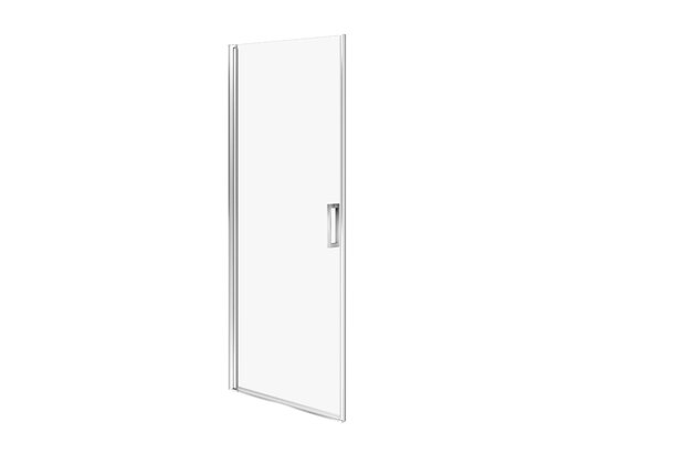 Sprchové dveře Cersanit Moduo 80x195 chrom s panty u zdi, S162-020