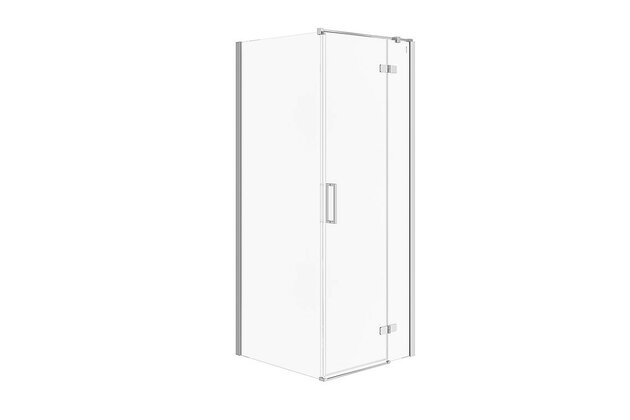 Sprchový kout Cersanit Jota čtvercový 80x80x195 chrom pravý, S160-006