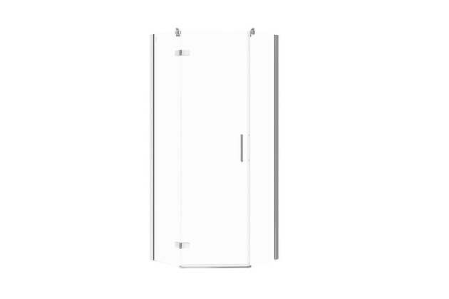 Sprchový kout Cersanit Jota 80x80x195 čiré sklo chrom levý, S160-010