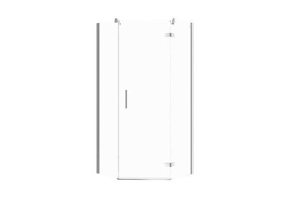 Sprchový kout Cersanit Jota 90x90x195 čiré sklo chrom pravý, S160-013