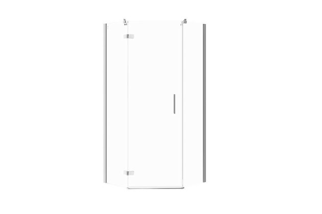 Sprchový kout Cersanit Jota 90x90x195 čiré sklo chrom levý, S160-014