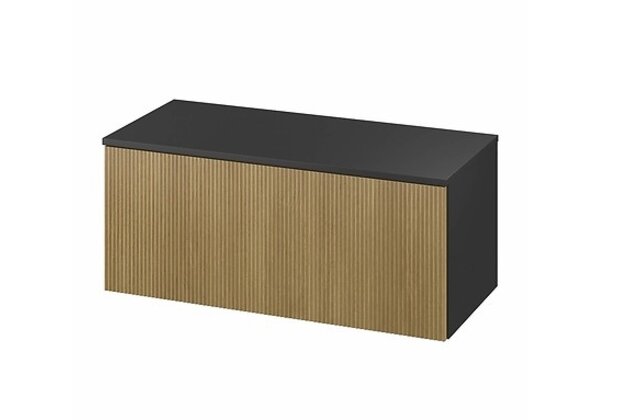 Skříňka Cersanit Werta 100 s deskou antracit, S1005-010