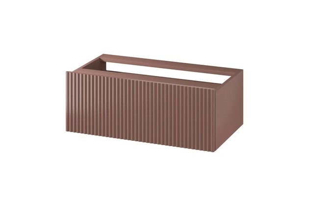 Skříňka Cersanit Kontra 80 pod desku marsala, S1004-004