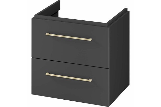 Skříňka Cersanit Larga 60 pod umyvadlo antracitová, S164-036