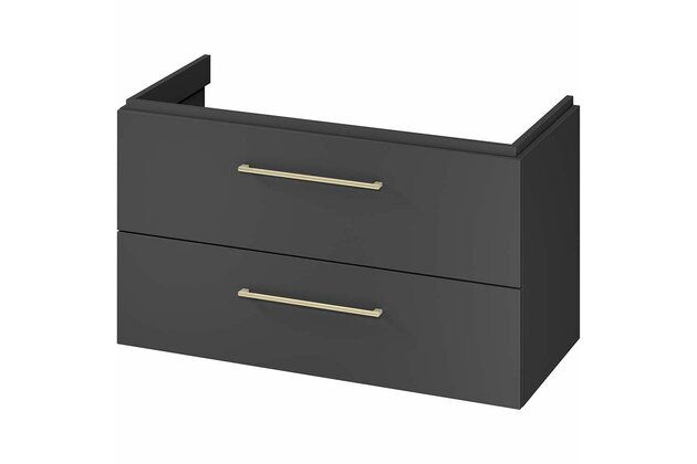 Skříňka Cersanit Larga 100 pod umyvadlo antracitová, S164-038